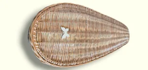 Uitvaartmand voor een baby of kind - klein model